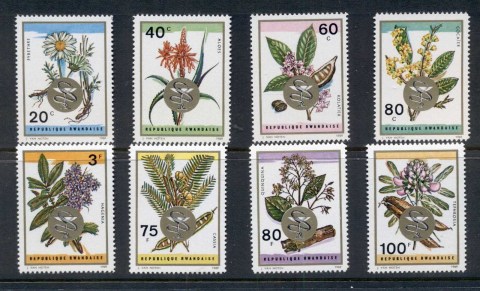 Rwanda 1969 Medicinal Plants & Flowers