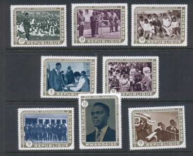 Rwanda 1972 Independence 10th Anniv.