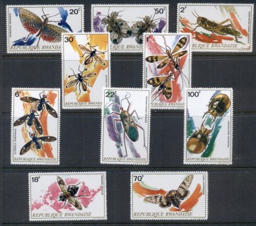 Rwanda 1973 Insects