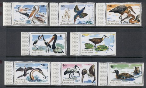 Rwanda 1975 African Birds