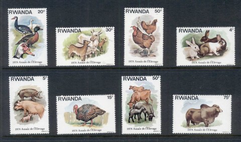 Rwanda 1978 Animal Husbandry Year