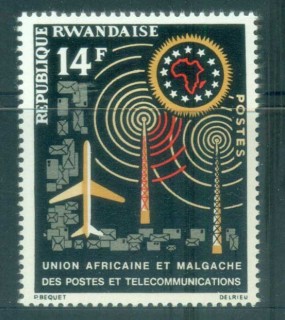 Rwanda-1963-African-Postal-Union-MLH