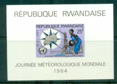 Rwanda-1964-UN-World-Meterological-Day-MS-MUH