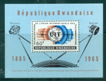 Rwanda-1965-ITU-Centenary-MS-MUH