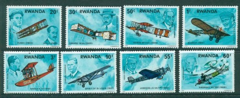 Rwanda-1978-History-of-Aviation-MUH-Lot30786