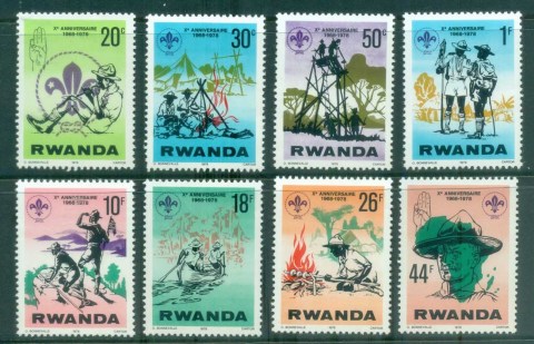 Rwanda-1978-Rwanda-Boy-Scouts-10th-Anniversary-MUH