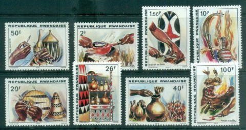 Rwanda-1979-Handicrafts-MUH