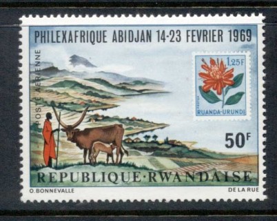 Rwanda 1969 Philexafrique