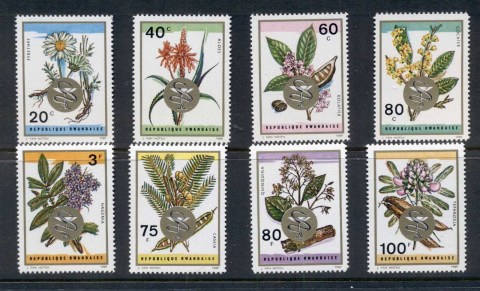 Rwanda 1969 Medicinal Plants & Flowers