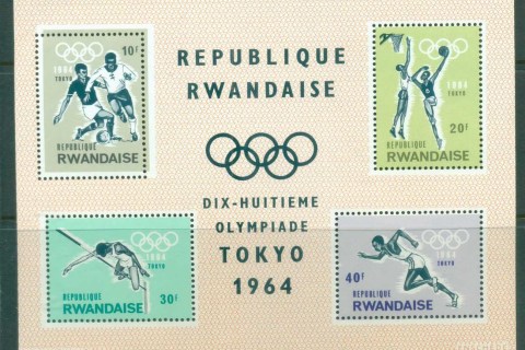 Rwanda-1964-Summer-Olympics-Tokyo-MS-MUH