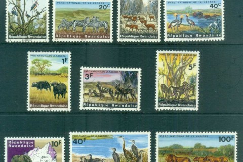 Rwanda-1965-Kagera-National-Park-Wildlife-MUH