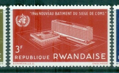 Rwanda-1966-WHO-World-Health-Organisation-Headquarters-MLH