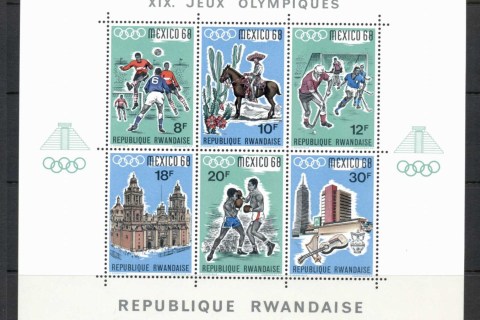 Rwanda-1968-Summer-Olympics-Mexico-City-MS-MUH