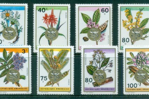 Rwanda-1969-Flowers-MUH