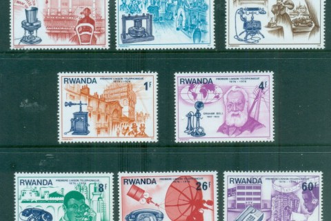 Rwanda-1976-Centenary-of-the-Telephone