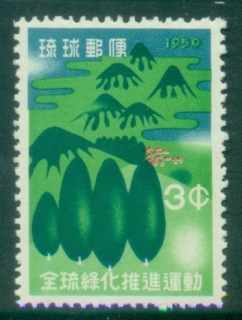 Ryukyu-Is-1959-Afforestation-Week-MUH