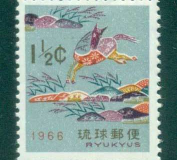 Ryukyu-Is-1965-New-Year-MLH-lot40762