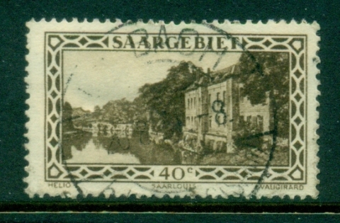 Saar-1927-32-Pictorial-40c-FU