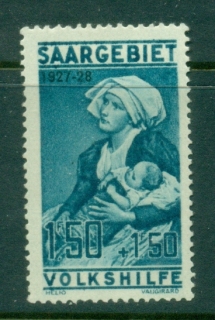 Saar-1927-Maternity-Nurse-with-Child-MLH