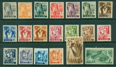 Saar-1947-Pictorials-3pf-small-tear-MUH