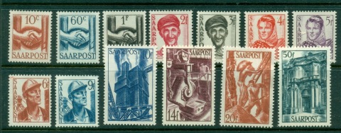 Saar-1948-Pictorials-MUH