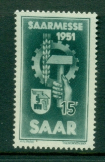 Saar-1951-Saarbrucken-International-Fair-MUH