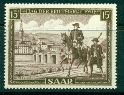 Saar-1951-Stamp-day-MUH-lot38484