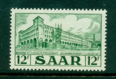 Saar-1952-Pictorial-12f-MUH