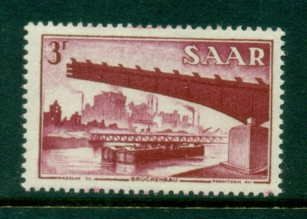 Saar-1952-Pictorial-3f-MUH