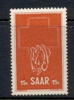 Saar-1952-Red-Cross-MUH