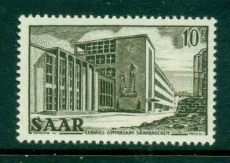 Saar-1953-Pictorial-10-f-MUH