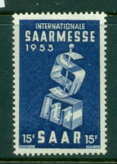 Saar-1953-Saarbrucken-International-Fair-MUH