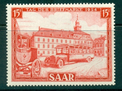 Saar-1954-Stamp-Day-MLH-lot38493