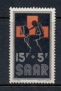 Saar-1955-Red-Cross-MUH