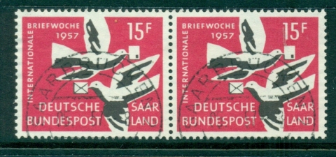 Saar-1957-Letter-Writing-Week-pair-FU-lot38466