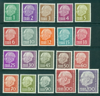 Saar-1957-Theodor-Heuss-20-MLH-lot38500