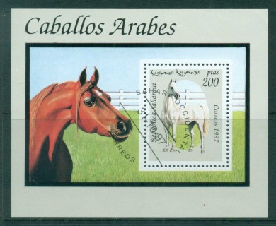 Sahara-Occidental-1997-Horses-MS-CTO