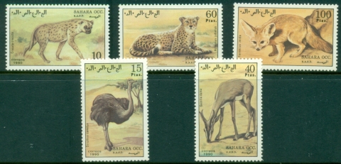 Sahara-Occidental-1990-Wildlife-MUH