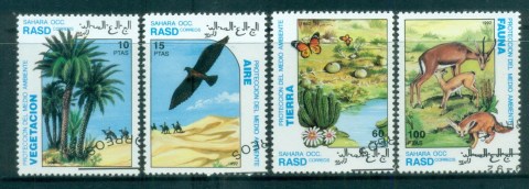 Sahara-Occidental-1992-Desert-Wildlife-CTO