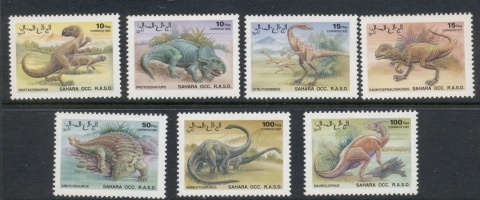 Sahara-Occidental-1992-Dinosaurs-MUH