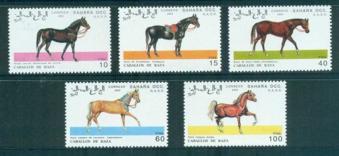 Sahara-Occidental-1997-Horses-MUH