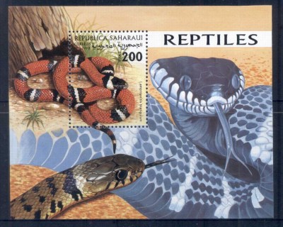 Sahara-Occidental-1998-Reptiles-2