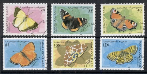 Sahara-Occidental-1997-Insects-Butterflies-CTO