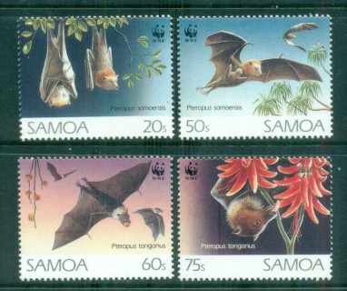 Samoa-1993 WWF Fruit Bats