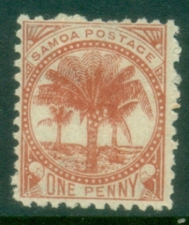 Samoa-1886-1900-Palms-1d-red-brown-MLH