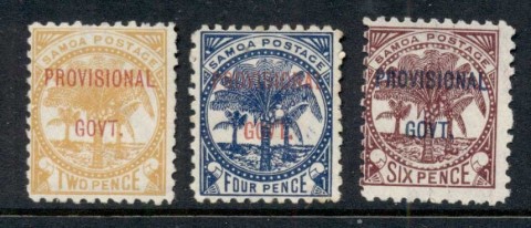 Samoa-1899-Palms-Opt-Provisional-Govt-Asst-MLH