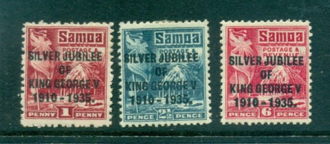 Samoa-1935-Silver-Jubilee-MH-lot54927