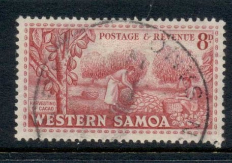 Samoa-1952-Pictorial-8d-FU