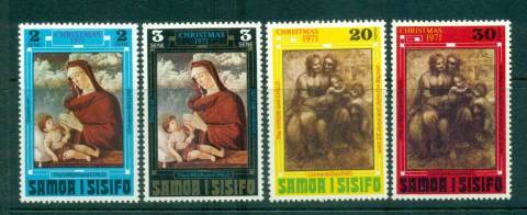 Samoa-1971-Xmas-MLH-lot54730