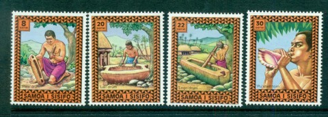 Samoa-1975-Native-Musical-Instruments-MLH-lot54753